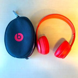 beats solo 3 red